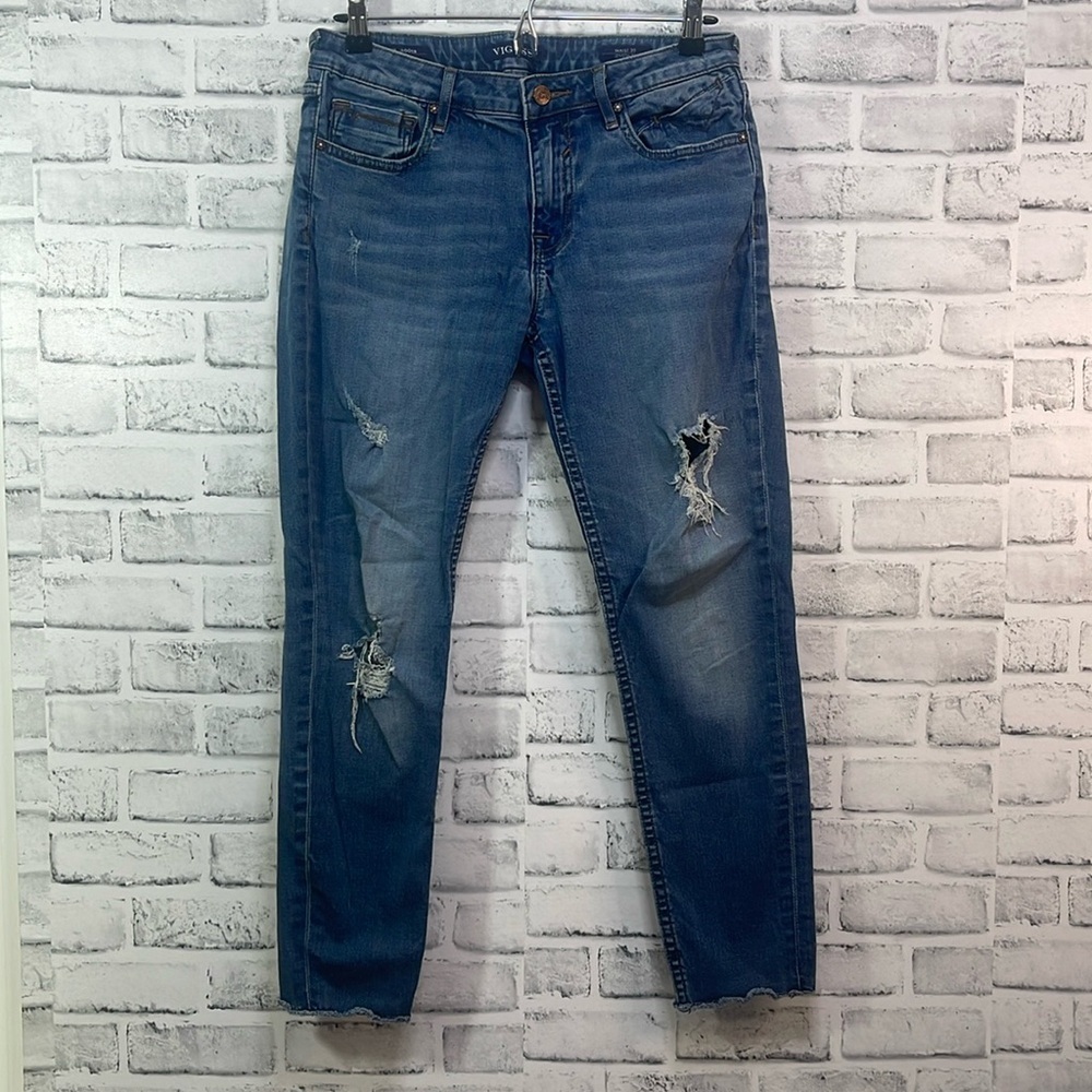 Vigoss The Jagger Skinny Distressed Jean 29
